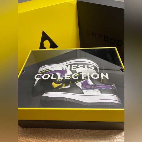 NWT Custom Limited Edition Nike AF1’s Wmn Size 5 - Picture 6 of 12